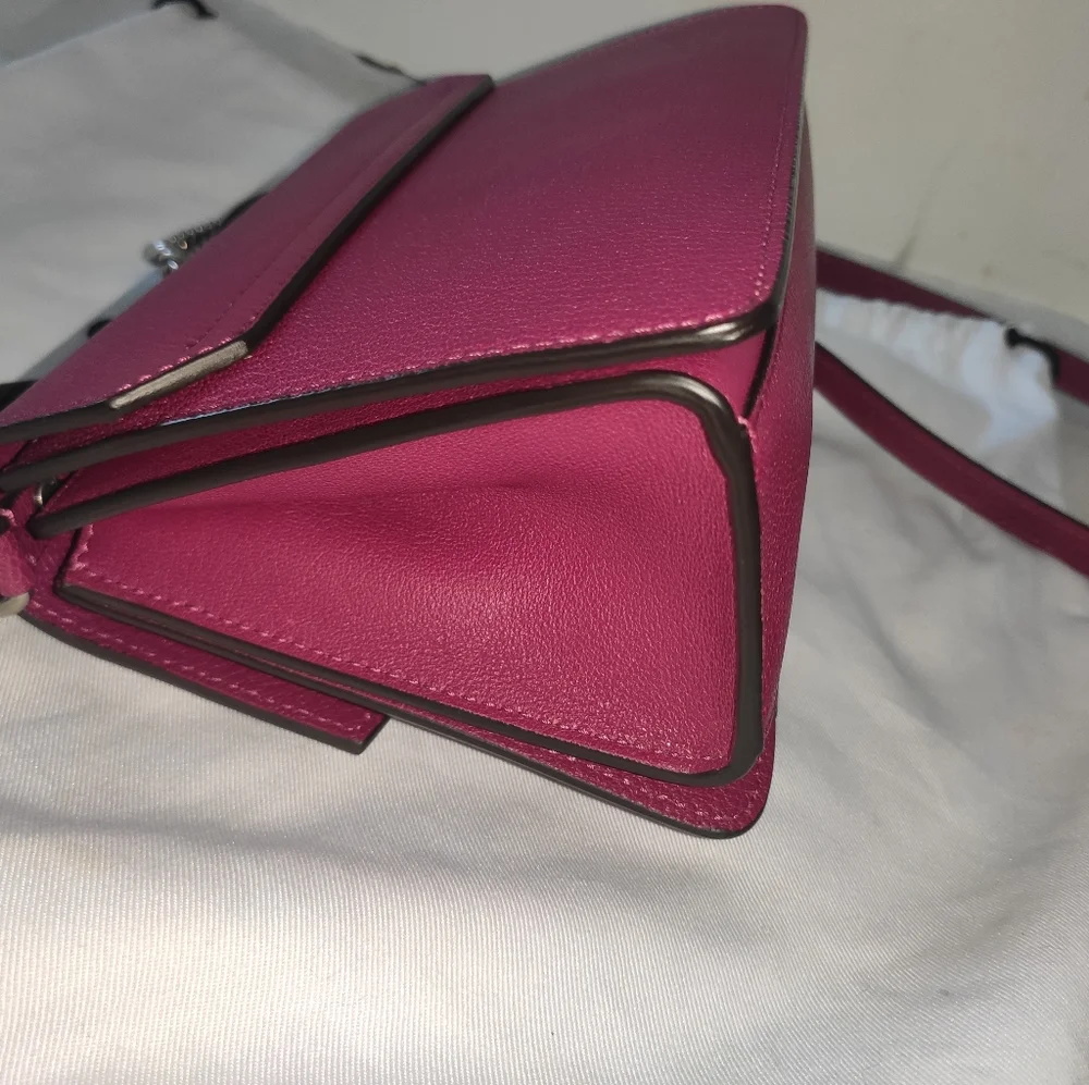 Givenchy GV3 Small Goatskin Shoulder Bag Orchid